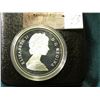 Image 2 : 1886-1986 Vancouver, Canada Silver "Train" Commemorative Dollar in original case of issue.