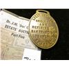 Image 2 : "Great Western Smelting and Refining Co. San Francisco Los Angeles Seattle" Watch fob. Victorian fac