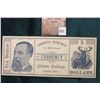 Image 1 : Albion College Currency.Printed with blue ink on white paper, the face side states, "Commercial Depa