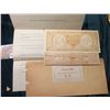 Image 2 : Transaction Sheet and $20, $50, & $100 "For Use In 20th Century Bookkeeping & Office Practice" Colle
