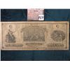 Image 2 : $100 "C" Note "Terre Haute College Bank" "Main Hall of Terre Haute Commercial College Isbell & Mille