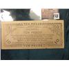 Image 2 : "Series 1941 Ten Pesos Treasury Emergency Currency Certificate By Authority of the President of the 