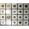Image 2 : (20) World Coins in a Plastic Page, identified in 2" x 2"s. Includes Morocco, Nepal, Netherlands, Ne