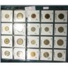 Image 2 : (20) World Coins in a Plastic Page, identified in 2" x 2"s. Includes Norway, Philippines, & Poland. 