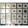 Image 1 : (20) World Coins in a Plastic Page, identified in 2" x 2"s. Includes Venezuela, Viet Nam, Yemen, Yug