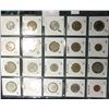 Image 2 : (20) World Coins in a Plastic Page, identified in 2" x 2"s. Includes Venezuela, Viet Nam, Yemen, Yug