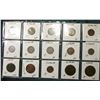 Image 2 : (15) World Coins in a Plastic Page, identified in 2" x 2"s. Includes over 100 year old coins from Au
