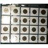 Image 2 : (20) World Coins in a Plastic Page, identified in 2" x 2"s. Includes Great Britain Half-Pennies & La