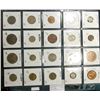 Image 2 : (20) World Coins in a Plastic Page, identified in 2" x 2"s. Includes New Zealand, Norway, Pakistan, 