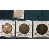 Image 1 : (3) Different Iowa Centennial Tokens. Belmond Fire Days, Clarion, & Dows, iowa.