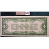 Image 2 : Series 1928A One Dollar Star "Replacement" Silver Certificate "Funny Back" Micro plate H837 obv and 