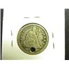 Image 2 : Seated 25C Silver Love Token Fancy Scrollwork Old English "SL"