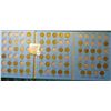 Image 1 : 1909-40S Partial Set of Lincoln Cents in a blue Whitman folder, contains a few semi-keys, (52 pcs.).