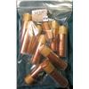 Image 2 : (10) Uncirculated Rolls of 1957 Canada Maple Leaf Cents in plastic tubes. (Total face value $5.00).