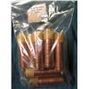 Image 1 : (10) Uncirculated Rolls of 1957 Canada Maple Leaf Cents in plastic tubes. (Total face value $5.00).