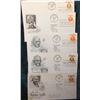 Image 2 : (5) Different "Mahatma Gandhi" First Day Stamped Covers. Mint condition.