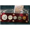 Image 2 : 1959 P U.S. Proof Set in a red Capital holder with Gold lettering.