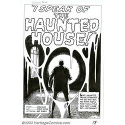 Steve Ditko - Original Art for Tales of Suspense #42, Complete 5-page Story, "I Speak of the Haun...