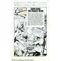 Luis Dominguez - Original Art for Cheyenne Kid #66, Complete 18-page Story, "Death Rides the Prai...