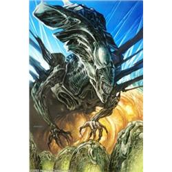 Dave Dorman - Original Art for Aliens: Tribes (Dark Horse Publishing, 1992). "She spoke without s...