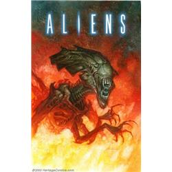 Dave Dorman - Original Cover Art for Aliens Book 2: The Female War (Bantam, 1993)....
