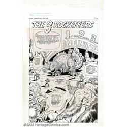 Bill Draut - Original Art for Unearthly Spectaculars #3, Complete 5-Page Story, "1...2...3...Infi...