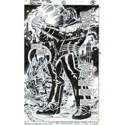 Keiron Dwyer and Hilary Barta - Original Art for Superman: The Dark Side #1, pages 8 and 9 (DC, 1...