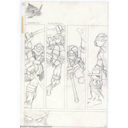 Kevin Eastman - Original Preliminary Art for Teenage Mutant Ninja Turtles #1, page 18 (Mirage Stu...