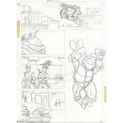 Kevin Eastman - Original Preliminary Art for Teenage Mutant Ninja Turtles #1, page 20 (Mirage Stu...