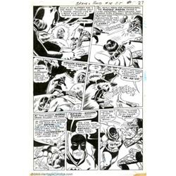 Bob Brown - Original Art for The Brave and the Bold #78, page 21 (DC, 1968). From <B>The Brave an...