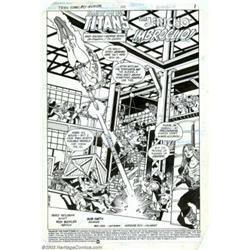 Rich Buckler and Bob Smith - Original Art for Tales of the Teen Titans #51, page 1 (DC, 1983)....
