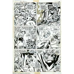 John Buscema and Tom Palmer - Original Art for The Avengers #94, page 16 (Marvel, 1971). Captain...