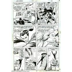 John Buscema and Frank McLaughlin - Original Art for The Defenders #9 (Marvel, 1973)....