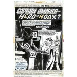 Sal Buscema and Jim Mooney - Original Art for Captain America #153 (Marvel, 1972)....