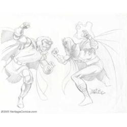 John Byrne - Original Illustration of Dr. Doom and Magneto (1980). During his more than two decad...
