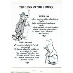 Walt Kelly - Original Art for Deck Us All With Boston Charlie, page 40 (Simon and Schuster, 1963)...