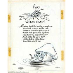 Walt Kelly - Original Art for The Pogo Sunday Brunch, page 63 (Simon &amp; Shuster, 1959)....