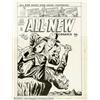 Image 1 : Al Avison - Original Cover Art for All-New Comics #13 (Harvey, 1946)....