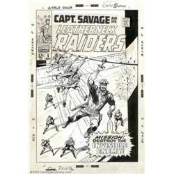 Dick Ayers and Syd Shores - Original Cover Art for Captain Savage and His Leatherneck Raiders #5...