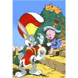 C.C. Beck - Original Recreation of the cover to Four Color #123 (Dell, 1946). While he had no con...