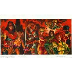 Dan Brereton - Original Painting for Ultra X-Men Card Set (Fleer, 1994)....