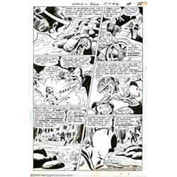 Bob Brown - Original Art for The Brave and the Bold #78, page 20 (DC, 1968). He's Copperhead... a...