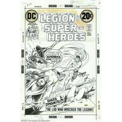 Nick Cardy - Original Cover Art for Legion of Superheroes #1 (DC, 1973)....