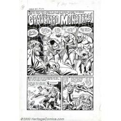 Joe Certa - Original Art for Tomb of Terror #4, Complete 7-Page Story, "Graveyard Monsters (Harve...