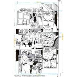 Howard Chaykin - Original Art for Blackhawk Limited Series #2, pages 33 and 46 (DC, 1988). This l...