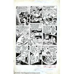 Joe Kubert - Original Art for Speed Comics #37, pages 25 &amp; 27 (Harvey, 1945). Joe Kubert bega...