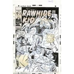 Larry Lieber - Original Cover Art for Rawhide Kid #81 (Marvel, 1970). Look out! It's the Kid! Thi...