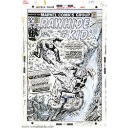 Larry Lieber - Original Cover Art for Rawhide Kid #120 (Marvel, 1973). Larry Lieber presents us w...