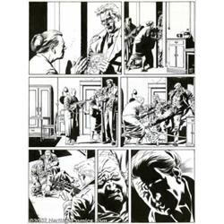 Kevin Nowlan - Original Art for Penthouse Comix #1 (Penthouse, 1994). The setting is Russia, 1994...