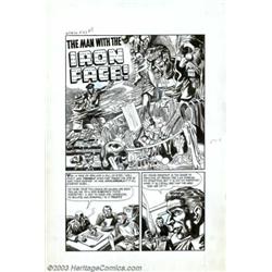 Rudy Palais - Original Art for Witches Tales #12, Complete 5-page Story, "The Man With the Iron F...